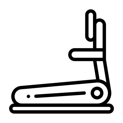 Treadmill exercise treadmills equipment icon Treadmill exercise treadmills equipment icon
