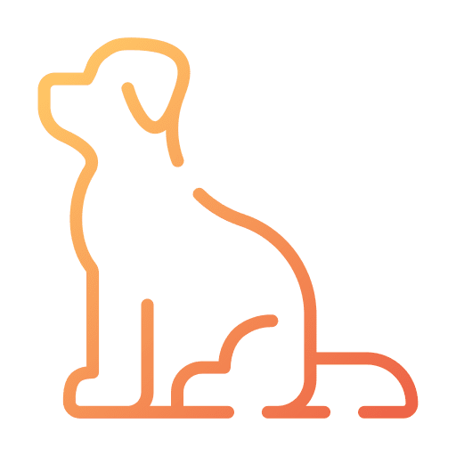 Dog pet animals animal kingdom icon