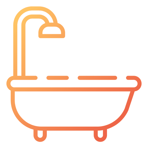 Bath baby tub bath furniture and household icon Bath baby tub bath furniture and household icon