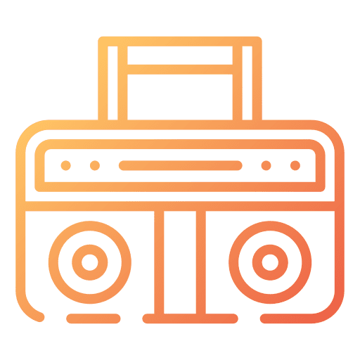Radio technology transistor radio antenna icon Radio technology transistor radio antenna icon