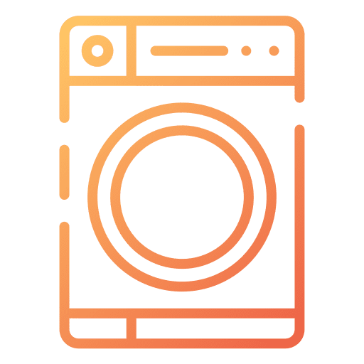 Washing machine laundry housekeeping electronics icon Washing machine laundry housekeeping electronics icon