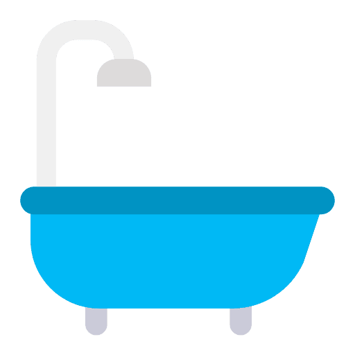 Bath bath tub kid and baby clean icon Bath bath tub kid and baby clean icon