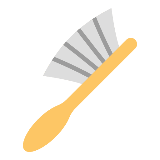 Hair brush care hair brush hairdresser icon