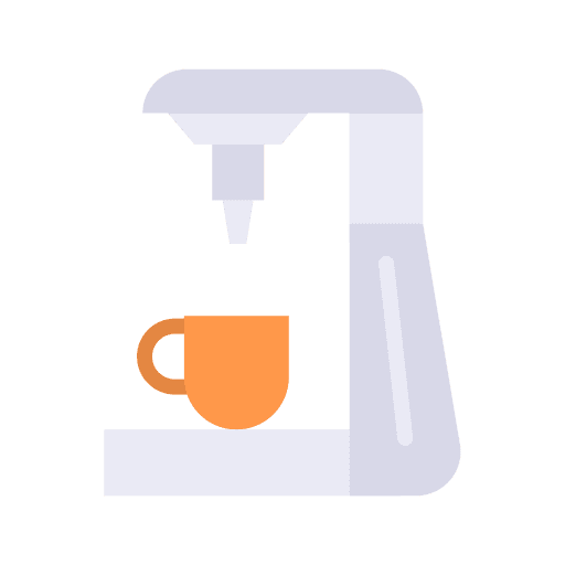 Coffee maker mug food and restaurant machine icon Coffee maker mug food and restaurant machine icon