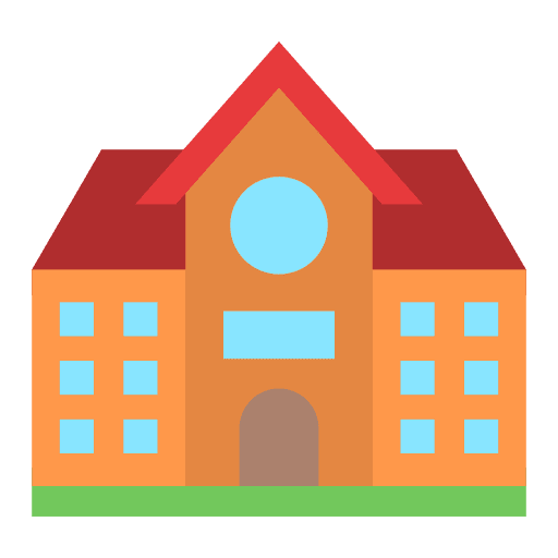 School buildings school college icon School buildings school college icon