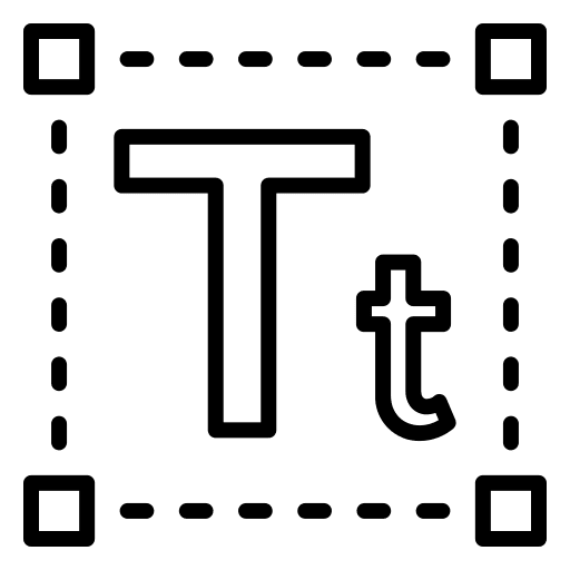 Font type text editor text field icon Font type text editor text field icon