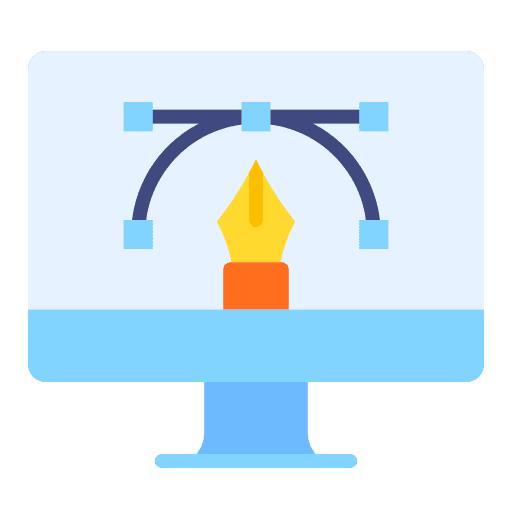 Graphic design screen art ui icon