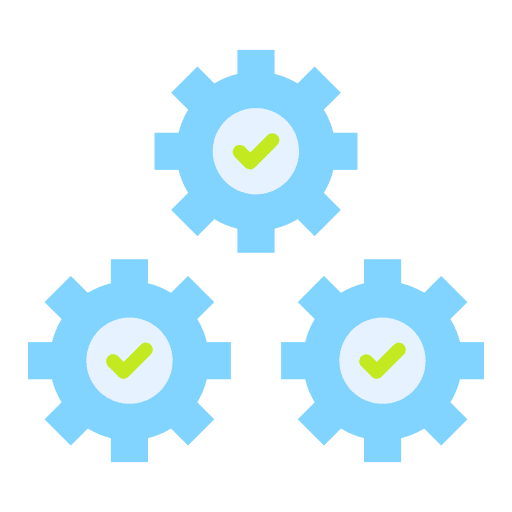 Gears wheels gears three icon Gears wheels gears three icon