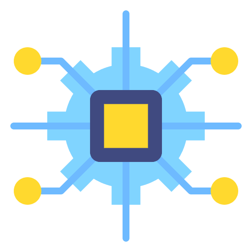 Intelligence brain computer reverse engineering icon Intelligence brain computer reverse engineering icon