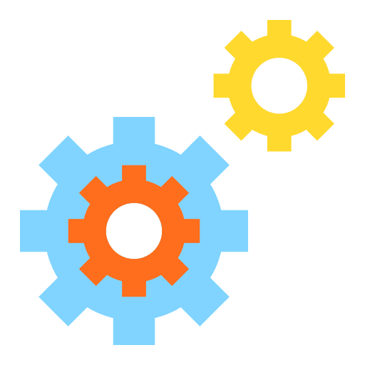 Cogwheel gear gears set up icon Cogwheel gear gears set up icon