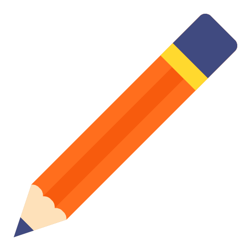 Pencil draw writing edit icon Pencil draw writing edit icon