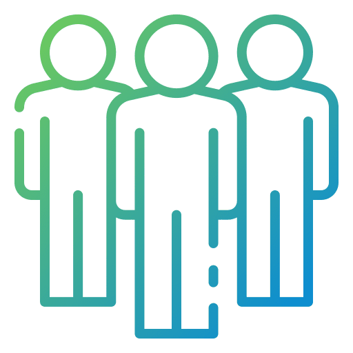 People accompaniment team people icon People accompaniment team people icon