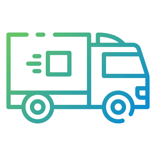 Delivery truck shipping and delivery mover truck transportation icon Delivery truck shipping and delivery mover truck transportation icon