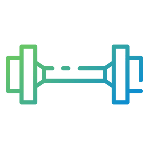 Dumbbell weight crossfit sports and competition icon Dumbbell weight crossfit sports and competition icon