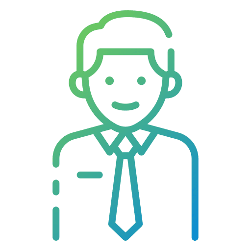 Employee worker man job icon Employee worker man job icon