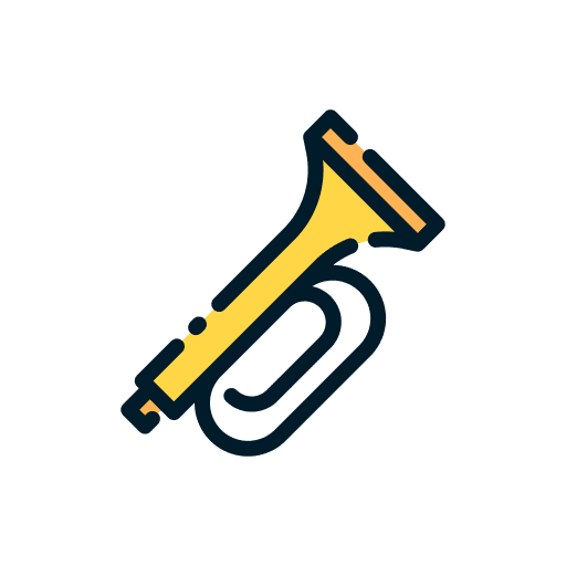Cornet cornet cornets wind icon