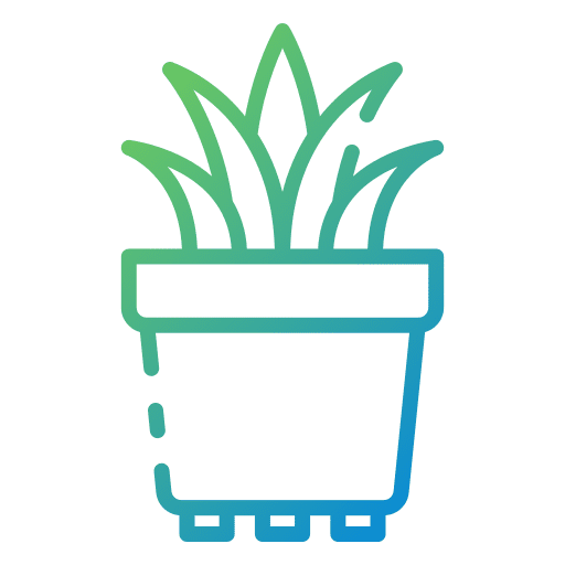 Plant pot garden farming and gardening nature icon Plant pot garden farming and gardening nature icon