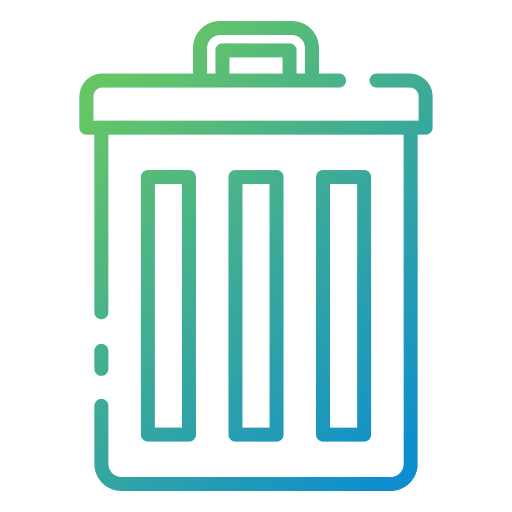 Trash bin ecology and environment delete trash bin icon Trash bin ecology and environment delete trash bin icon