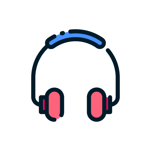 Headphone earphones earbuds device icon Headphone earphones earbuds device icon