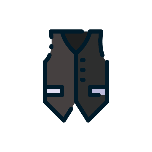 Vest fashion suit clothing icon Vest fashion suit clothing icon