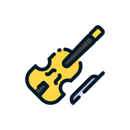 Violin music violin orchestra icon Violin music violin orchestra icon