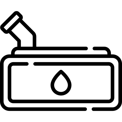 Tank oil tank transportation icon
