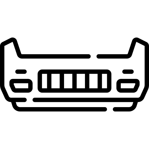 Bumper service mechanic transport icon