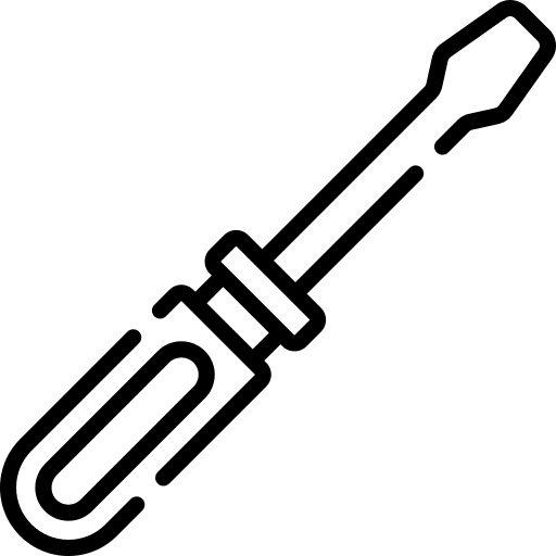 Screwdriver utensils tools repair icon