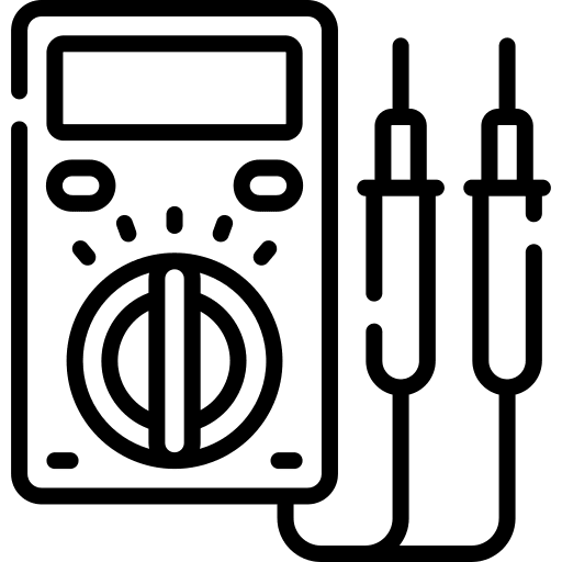Voltmeter energy technology measure icon