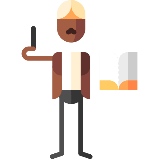 Education man refugee education icon Education man refugee education icon