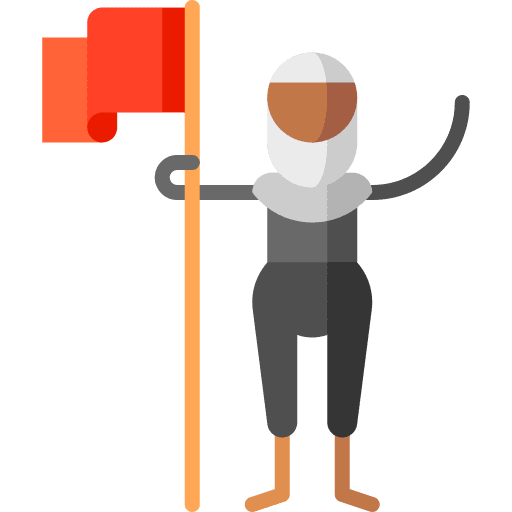 Immigrant immigrant people flag icon Immigrant immigrant people flag icon