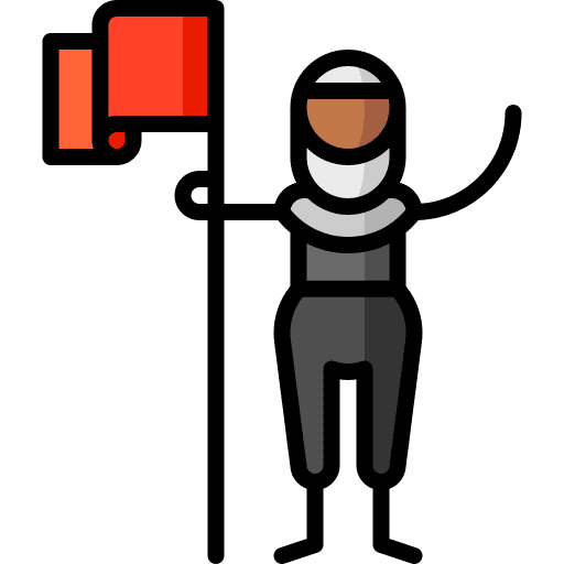 Immigrant refugee immigrant flag icon Immigrant refugee immigrant flag icon