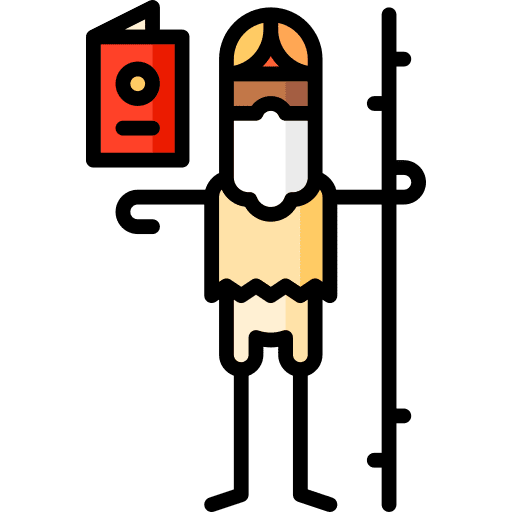 Immigrant stick refugee people icon Immigrant stick refugee people icon