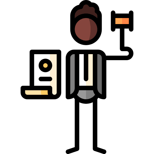 Lawyer professions and jobs people working icon Lawyer professions and jobs people working icon