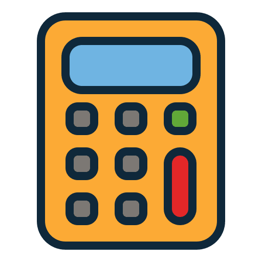 Calculator electronics mathematics calculator icon
