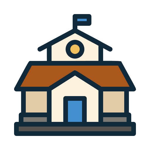 School classroom college university icon