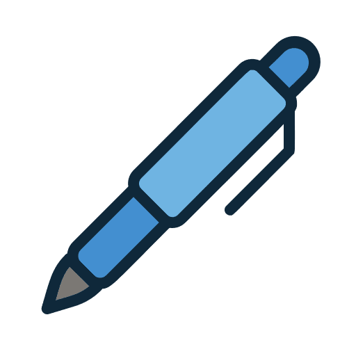 Pen education writing tool pen icon
