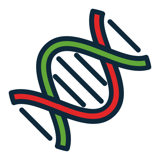 Biology biology dna structure science icon