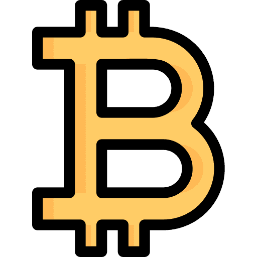 Bitcoin bitcoin business and finance sign icon