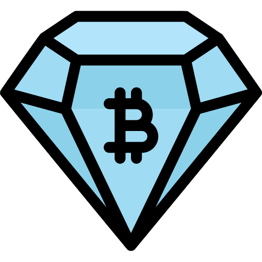 Diamond value jewelry digital currency icon Diamond value jewelry digital currency icon
