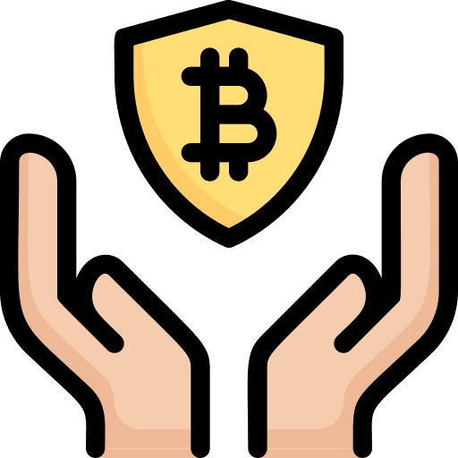 Hands protection digital money hands icon Hands protection digital money hands icon