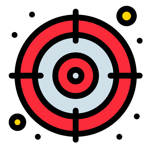 Target target focus crosshair icon