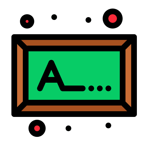 Blackboard class learning blackboard icon Blackboard class learning blackboard icon