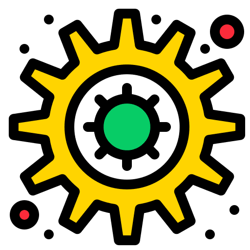 Gear settings configure cogwheel icon Gear settings configure cogwheel icon