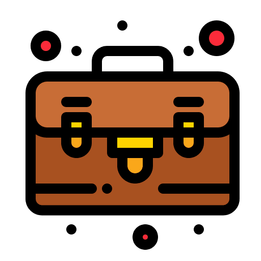 Briefcase job briefcase professional icon Briefcase job briefcase professional icon