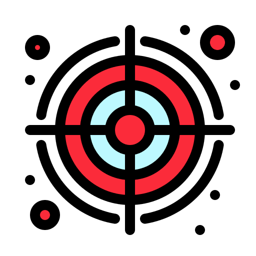 Target crosshair target focus icon Target crosshair target focus icon