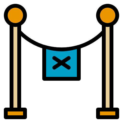 Barrier movie do not enter event icon Barrier movie do not enter event icon