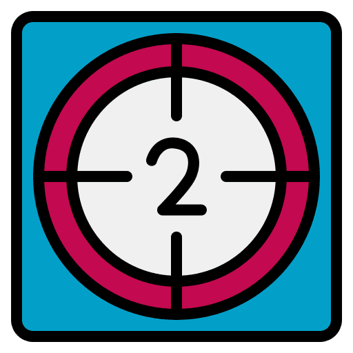 Countdown intro entertainment music icon Countdown intro entertainment music icon