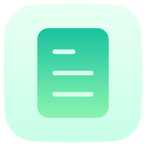 File letter report document icon