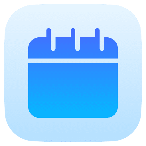 Calendar administration schedule interface icon